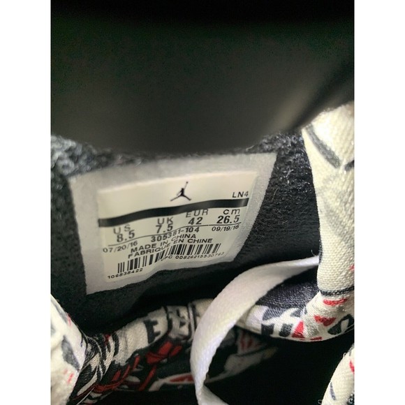 Size 8.5 - Jordan 8 Retro White 2013 - Picture 5 of 5